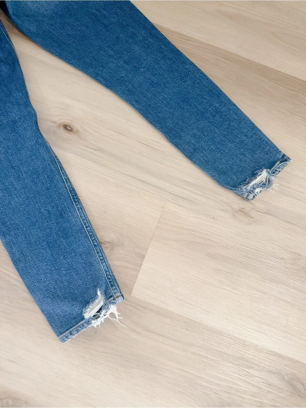 AGOLDE NICO HIGH RISE SLIM STRAIGHT JEANS